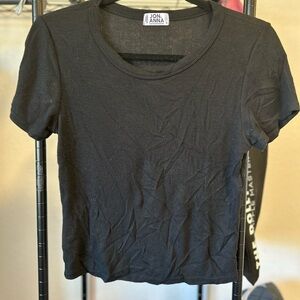 Jon & Anna Classic Black Short Sleeve Top